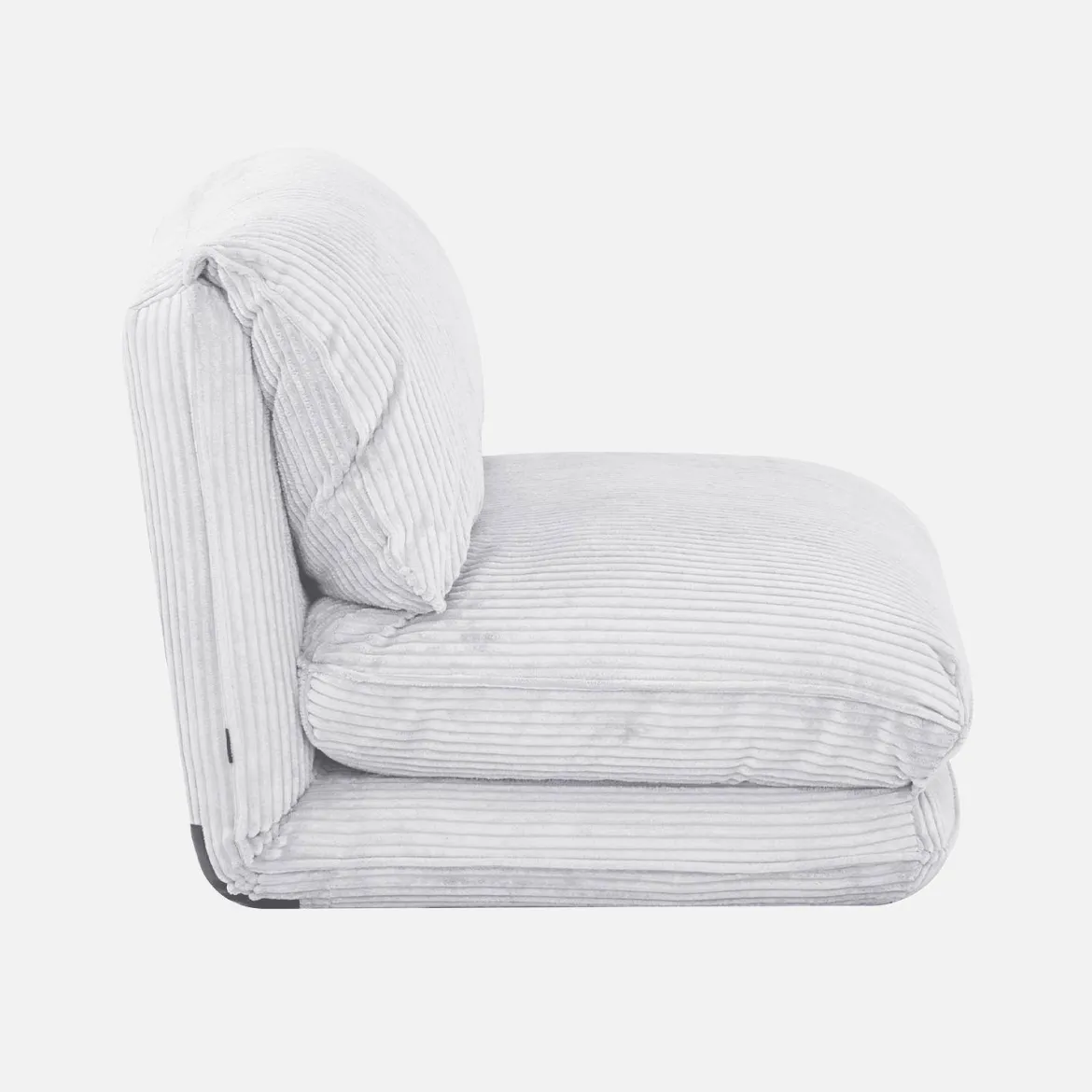Poltrona letto convertibile velluto a coste grosse coste