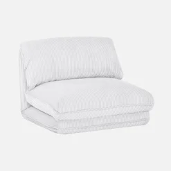 Poltrona letto convertibile velluto a coste grosse coste