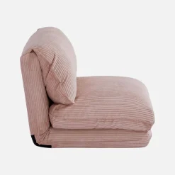 Poltrona letto convertibile velluto a coste grosse coste
