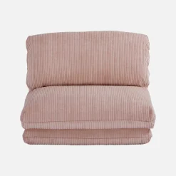 Poltrona letto convertibile velluto a coste grosse coste