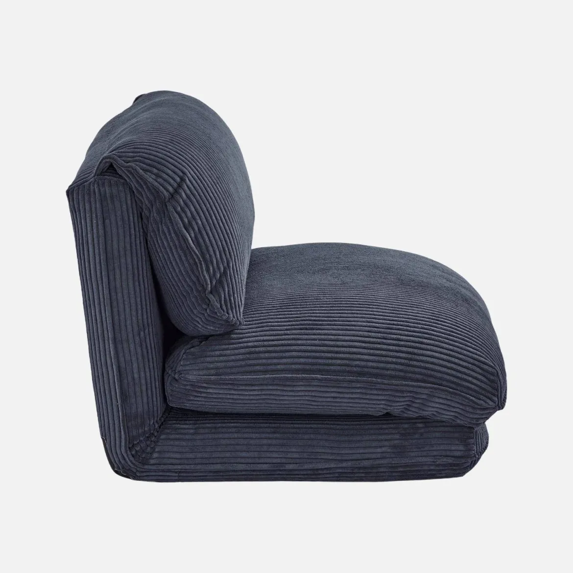 Poltrona letto convertibile velluto a coste grosse coste
