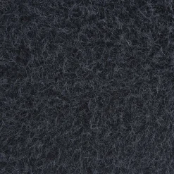 Poltrona senza braccioli in tessuto effetto alpaca