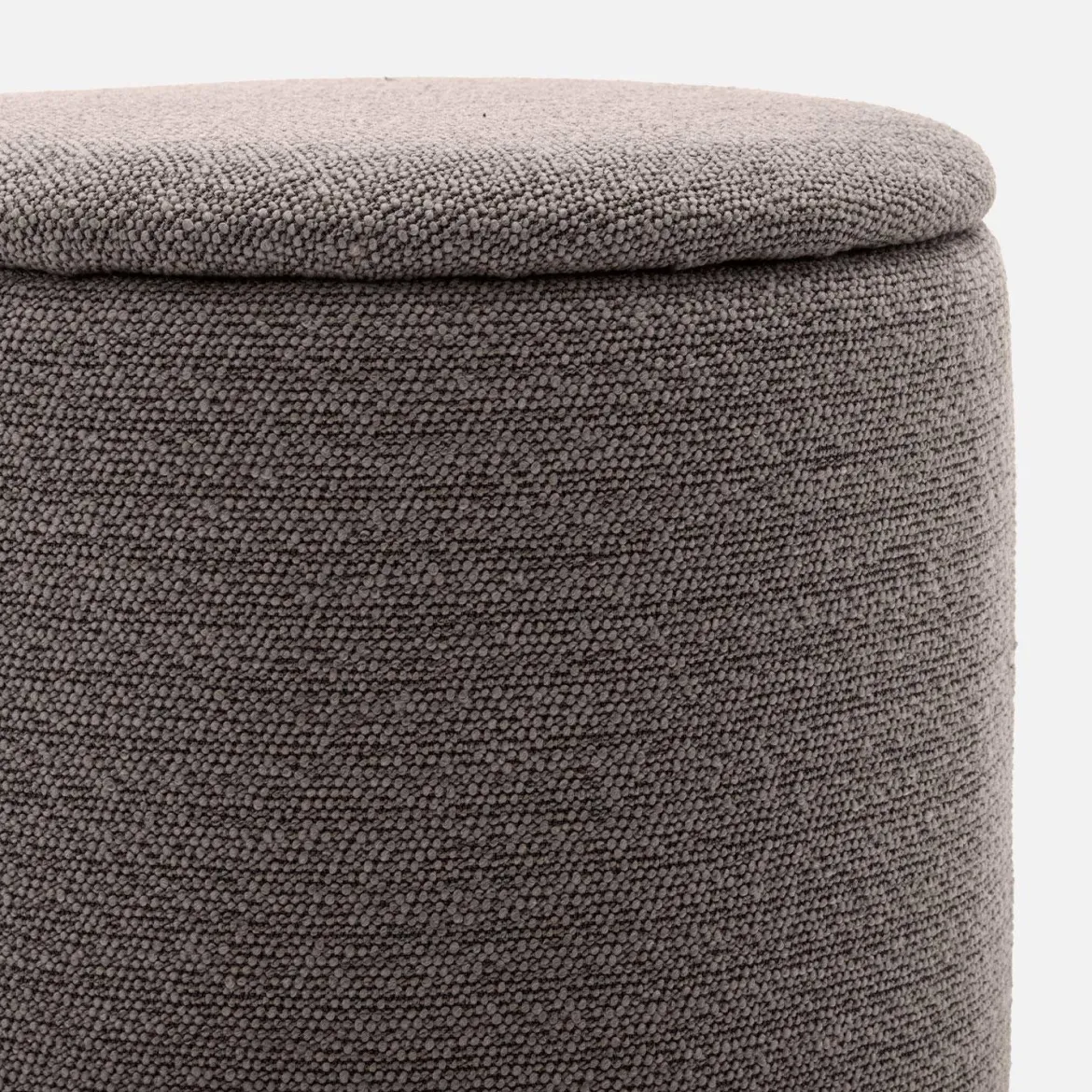 Pouf contenitore in tessuto