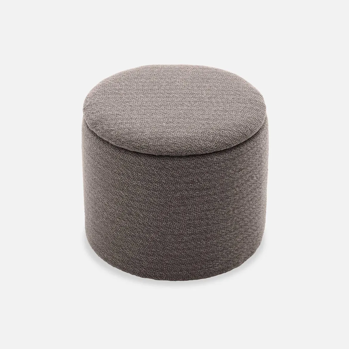 Pouf contenitore in tessuto