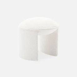 Pouf in bouclé