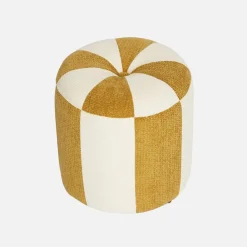 Pouf per bambini in tessuto ciniglia