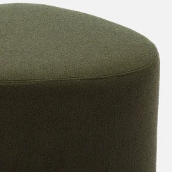 Pouf a forma di ciottolo in tessuto