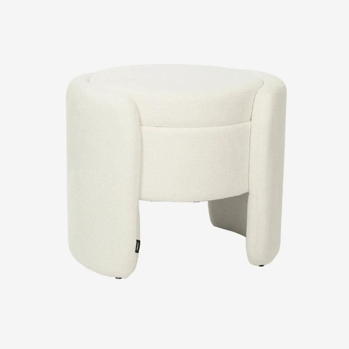 Pouf contenitore in tessuto