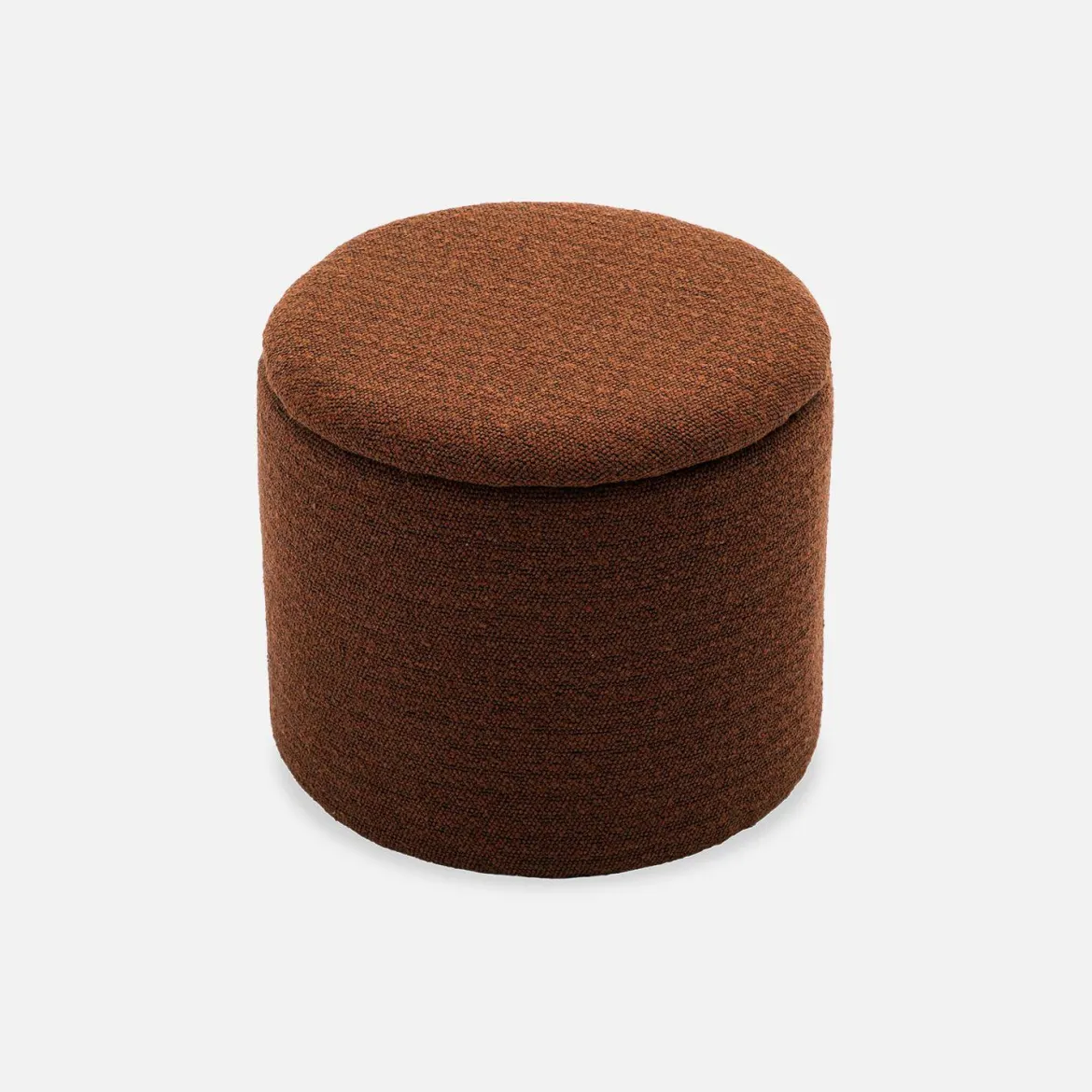 Pouf contenitore in tessuto