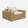 Salotto da giardino in resina extra large, 4 posti