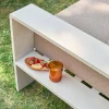 Salotto da giardino in alluminio, 5 posti