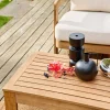 Salotto da giardino in legno di acacia, 4 posti