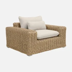 Salotto da giardino in resina extra large, 4 posti
