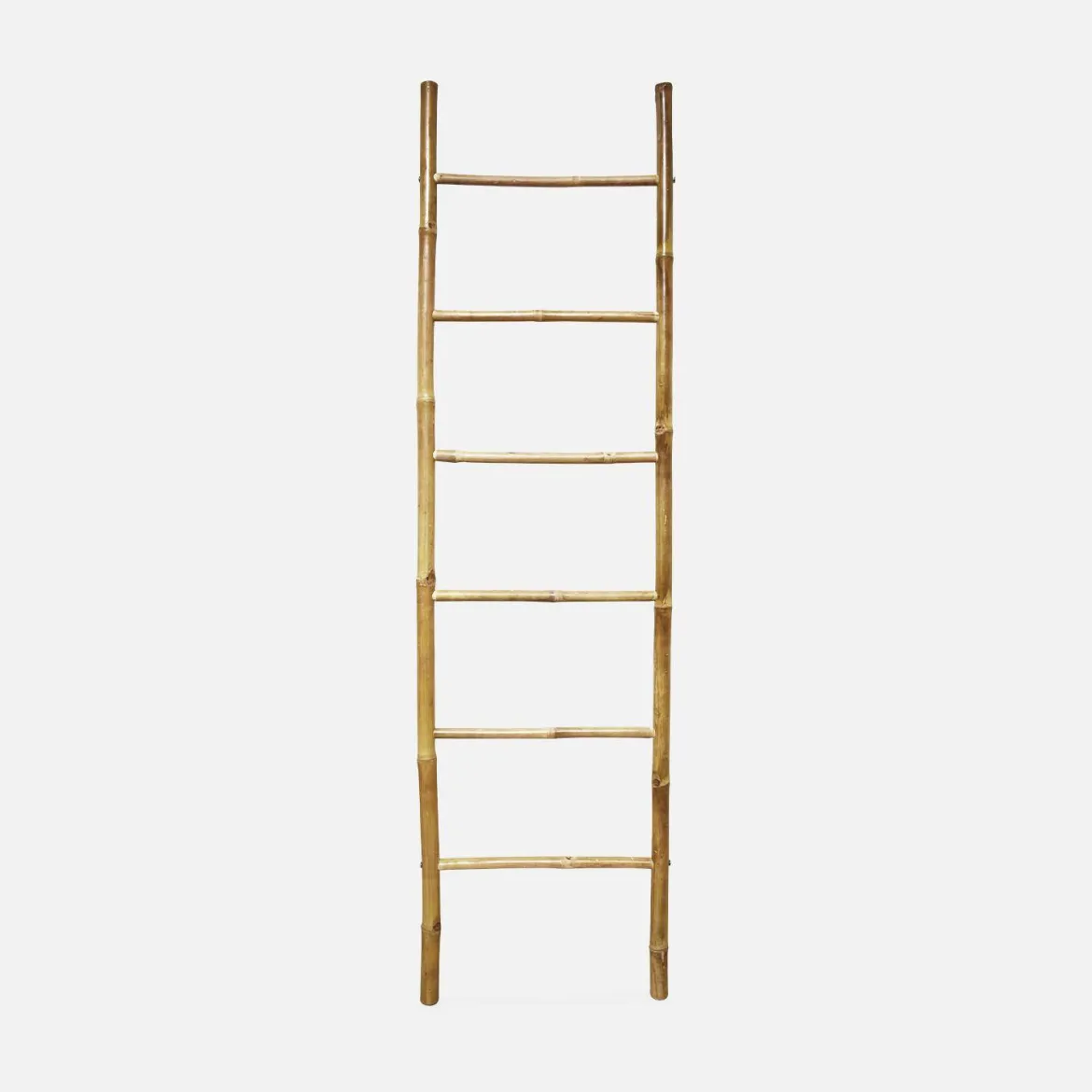 Scala decorativa in bambù con 6 montanti
