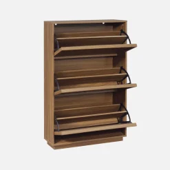 Scarpiera in legno, 3 ante