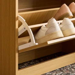 Scarpiera in legno, 3 ante