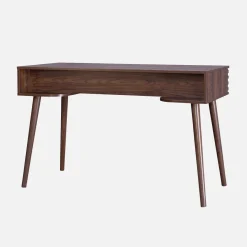 Scrivania effetto legno 2 cassetti