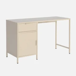 Scrivania per bambini in acciaio laminato, 1 cassetto
