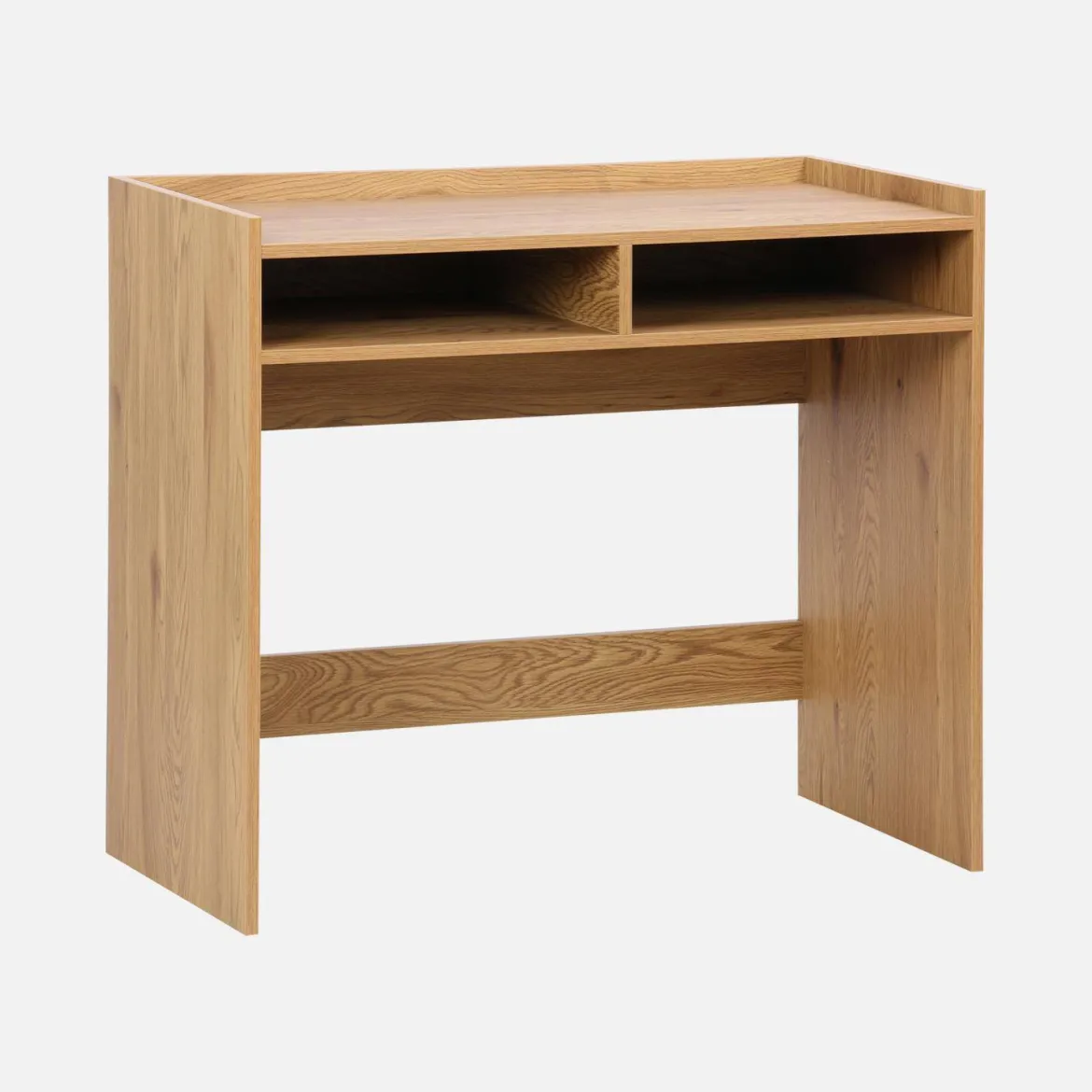 Scrivania decorazione legno 2 cassetti di stoccaggio