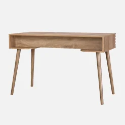Scrivania effetto legno 2 cassetti
