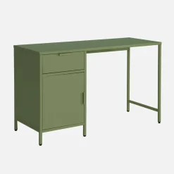 Scrivania per bambini in acciaio laminato, 1 cassetto
