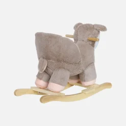 Sedia a dondolo cerbiatto per bambini