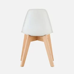 Sedia scandinava per bambini in legno di faggio