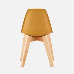 Sedia scandinava per bambini in legno di faggio