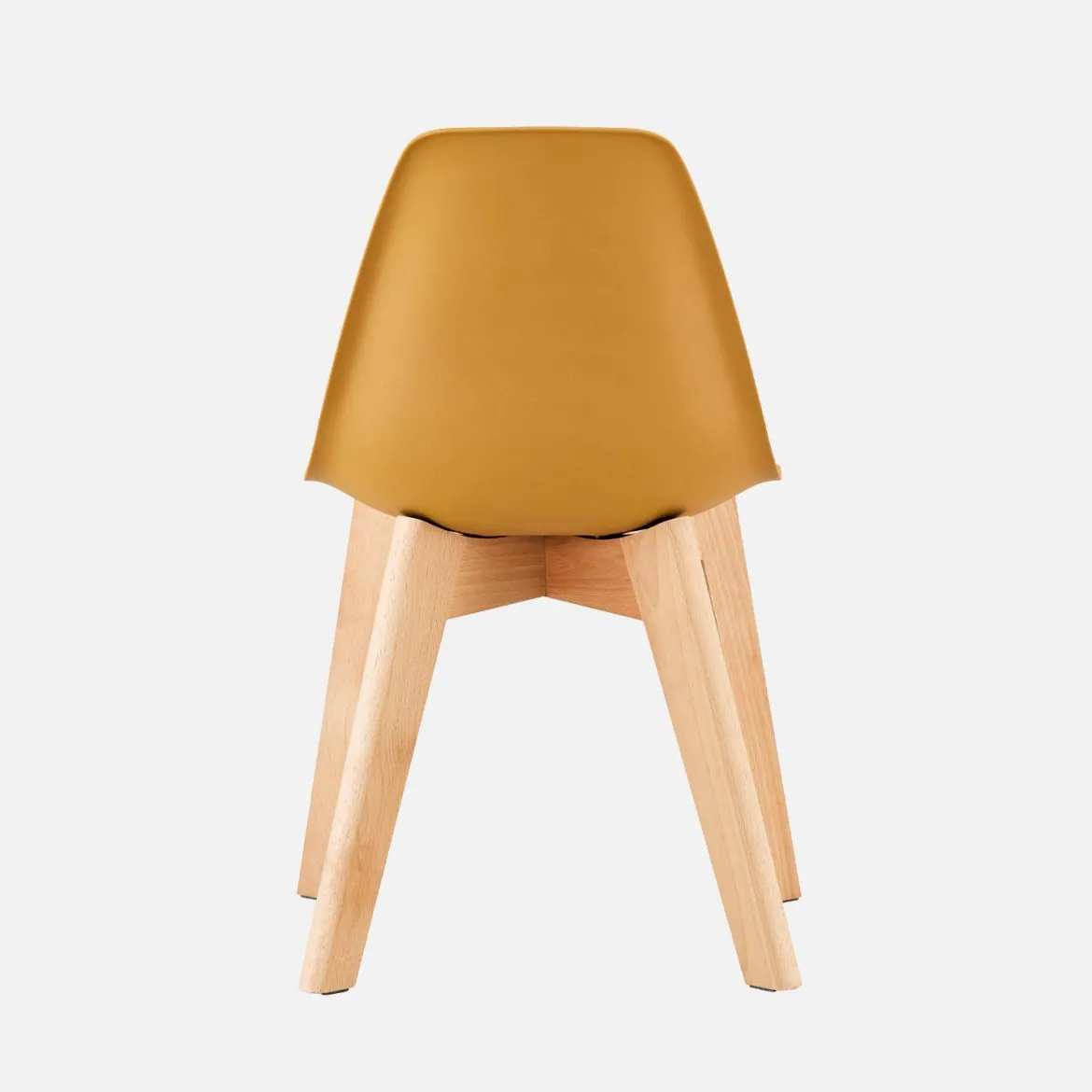 Sedia scandinava per bambini in legno di faggio