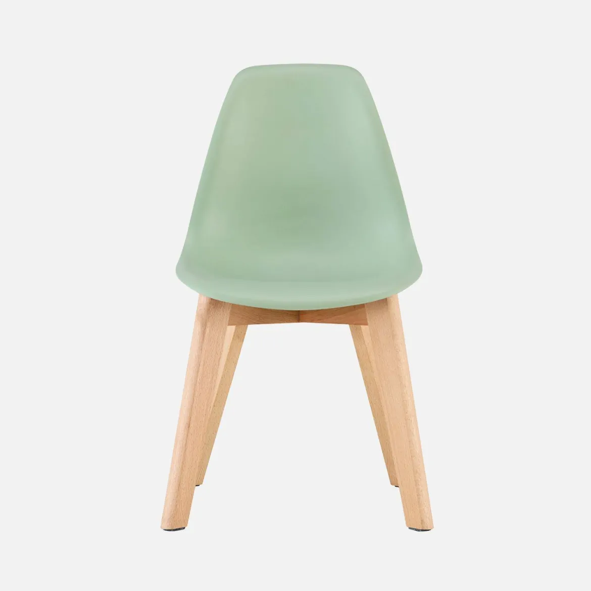 Sedia scandinava per bambini in legno di faggio