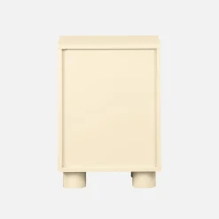 Set 2 comodini effetto legno di mango 1 anta reversibile