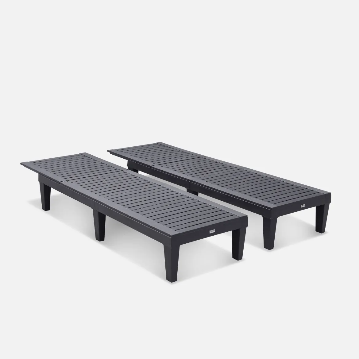 Set 2 lettini prendisole multiposizione