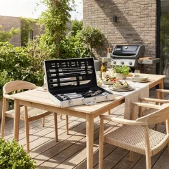 Set 18 utensili per barbecue
