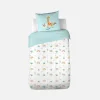 Set biancheria da letto cotone reversibile stampato savana / arcobaleno, 140 cm