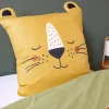 Set biancheria da letto in microfibra reversibile con stampa savana, 140cm
