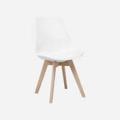 Set da pranzo tondo e 2 sedie, 80cm
