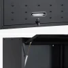 Set di 2 mobili contenitori alti per garage