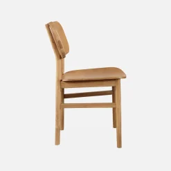 Set di 2 sedie in legno di hevea