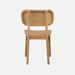 Set di 2 sedie in legno di hevea