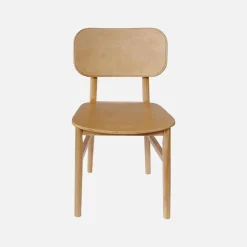 Set di 2 sedie in legno di hevea