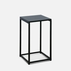 Set di 2 tavolini neri per salotto
