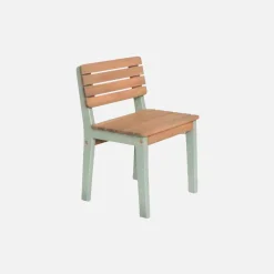 Set di tavolo per bambini in legno, 2 sedie