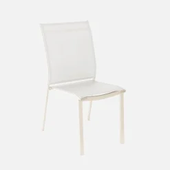 Set tavolo da giardino allungabile in alluminio con 6 sedie