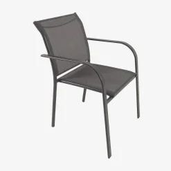Set tavolo da giardino allungabile in alluminio effetto legno con 8 sedie