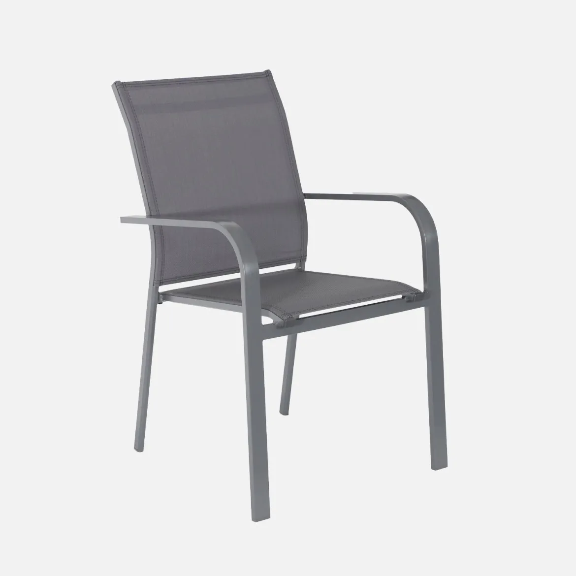 Set tavolo da giardino estensibile in alluminio con 12 sedie