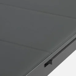 Set tavolo da giardino estensibile in alluminio con 8 sedie