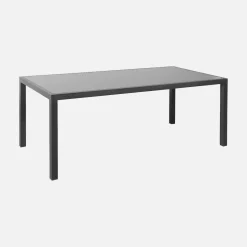 Set tavolo da giardino in alluminio con 8 sedie