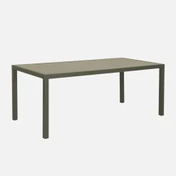 Set tavolo da giardino in alluminio con 8 sedie