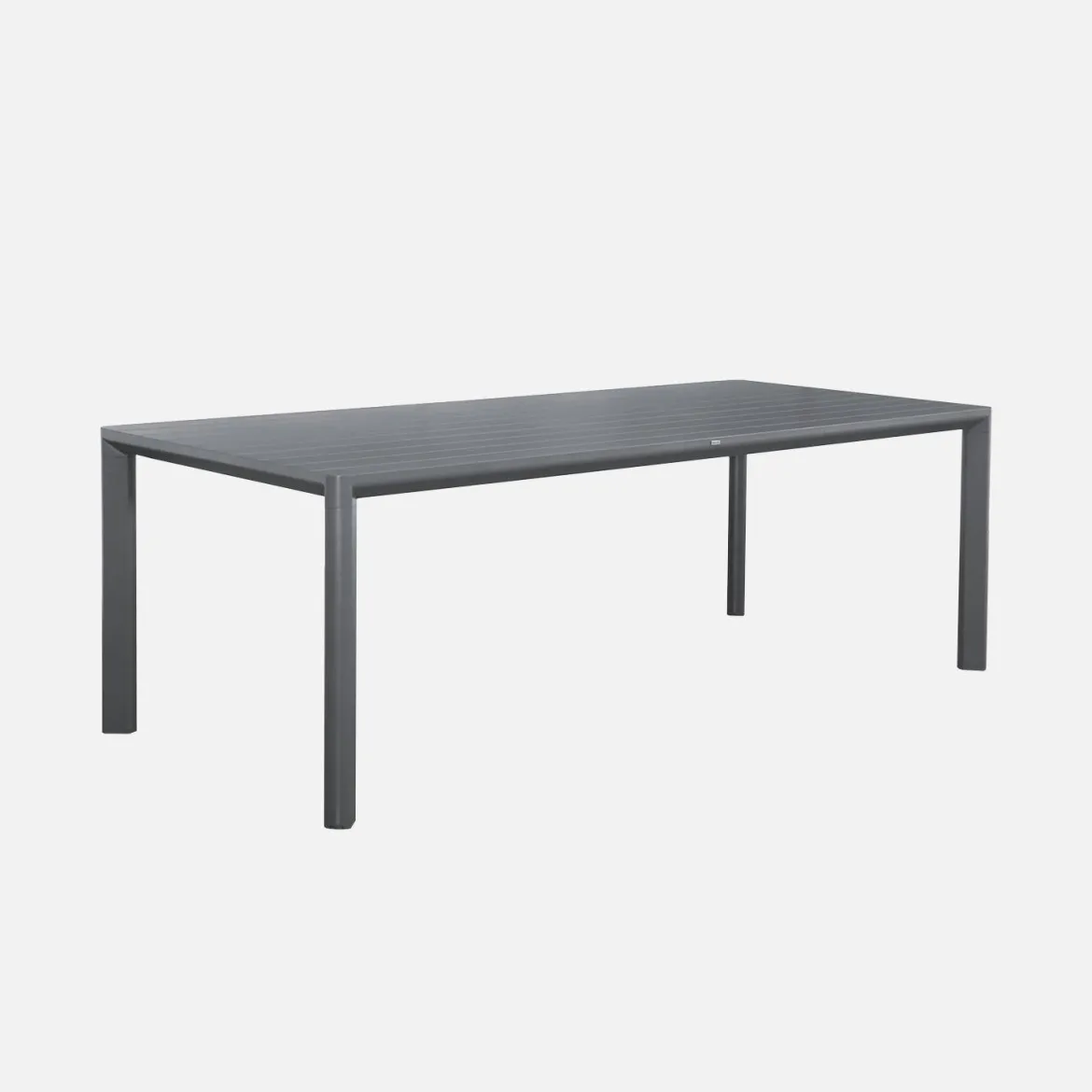 Set tavolo da giardino in alluminio con 1 panchina e 4 sedie