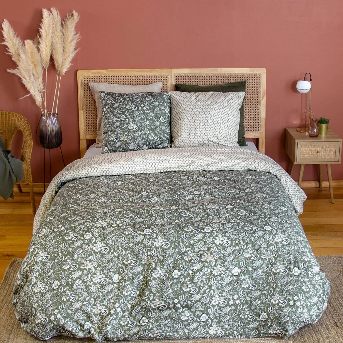 Set biancheria da letto in cotone e lyocell, 2 posti